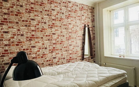Østerbro - 4 People-1 Br - Close To Metro: Bedroom