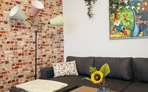 Østerbro - 4 People-1 Br - Close To Metro: Dining Room, Living Room