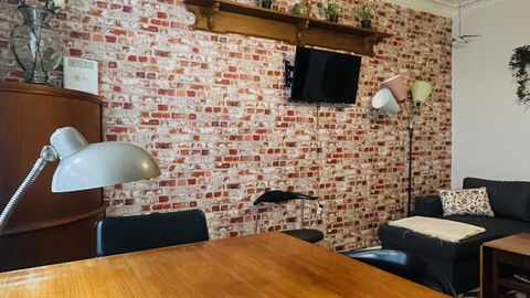 Østerbro - 4 People-1 Br - Close To Metro: Dining Room, Living Room
