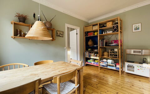 Nørrebro - 2 People - 1 Br - Close To Metro.: Dining Room
