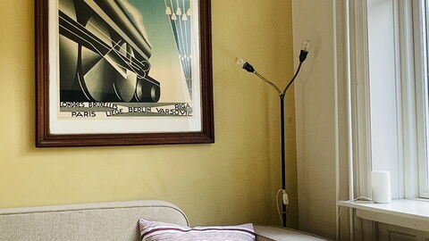 Nørrebro - 2 People - 1 Br - Close To Metro.: Living Room