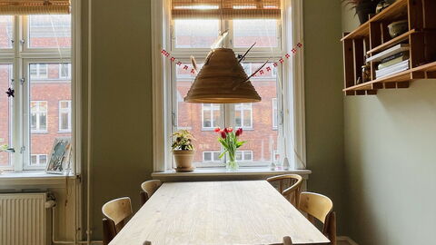 Nørrebro - 2 People - 1 Br - Close To Metro.: Dining Room