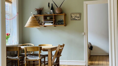 Nørrebro - 2 People - 1 Br - Close To Metro.: Dining Room