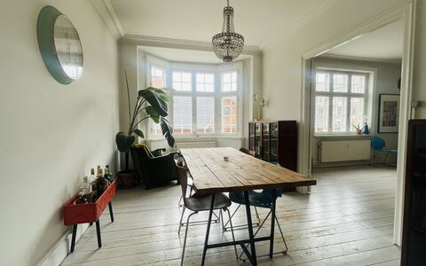 Vesterbro - 2 People - 1 Br - Close To Tivoli: Dining Room