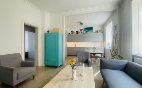 Frederiksberg - 2 Br - 4 People - Perfect For Fami: Dining Room, Kitchen, Living Room