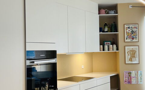 Carlsbergcity - 3br - 4 To 5 People - Family: Kitchen