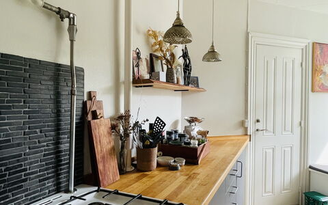 Østerbro - Close To Metro - 3 People: Kitchen