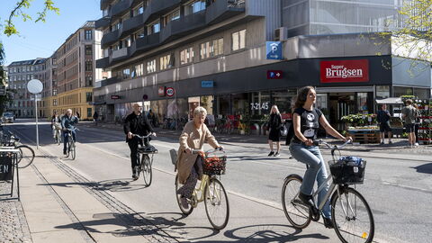 Vesterbro - 3 People - 1br - Close To Tivoli: Shopping