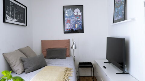 Vesterbro - 3 People - 1br - Close To Tivoli: Bedroom