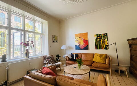 Islands Brygge - 2 Br -3 People -close To Habour: Living Room