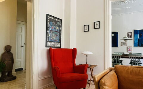 Islands Brygge - 2 Br -3 People -close To Habour: Living Room