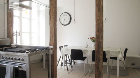 Fiolstræde - Family House On The Pedestrian Street: Dining Room, Kitchen