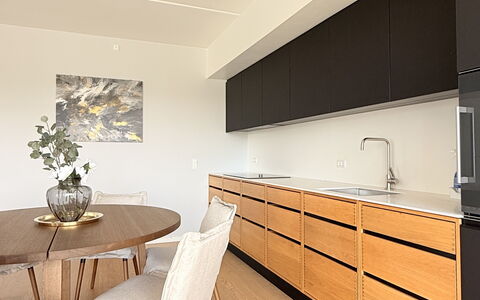Islands Brygge Waterfront - 6 People - 3 Br - Balc: Kitchen