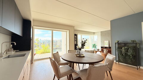 Islands Brygge Waterfront - 6 People - 3 Br - Balc: Dining Room