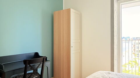 Islands Brygge Waterfront - 6 People - 3 Br - Balc: Bedroom