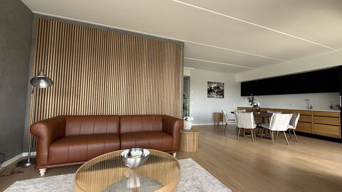 Islands Brygge Waterfront - 6 People - 3 Br - Balc: Living Room