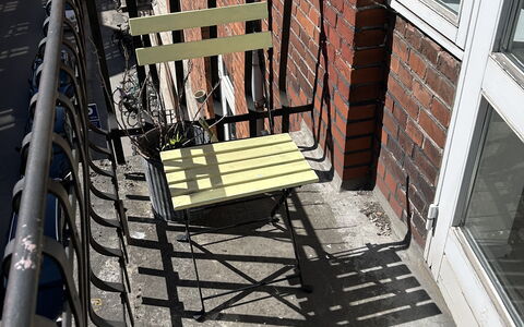 Østerbro - 2 Br - 4 People - Family: Balcony / Terrace / Patio