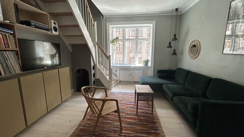 Østerbro - 2 Br - 4 People - Family: Living Room