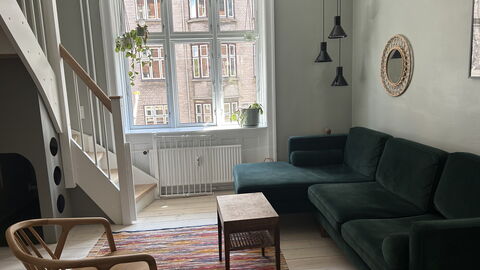 Østerbro - 2 Br - 4 People - Family: Living Room