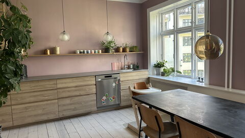 Østerbro - 2 Br - 4 People - Family: Dining Room, Kitchen