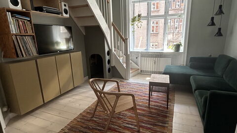 Østerbro - 2 Br - 4 People - Family: Living Room