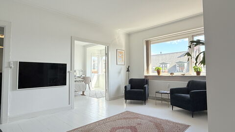 Valby - 2br - 4 People - Close To Station: Living Room