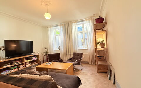 Nørrebro - Cozy Area - 2 People -1 Br: Living Room