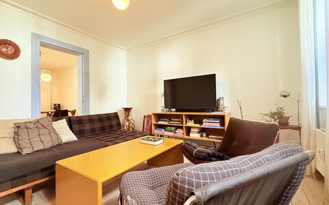 Nørrebro - Cozy Area - 2 People -1 Br: Living Room