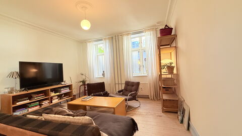 Nørrebro - Cozy Area - 2 People -1 Br: Living Room