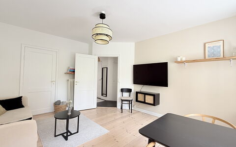 Østerbro - 2 People - 1 Br: Living Room