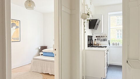 Østerbro - 2 People - 1 Br: Bedroom