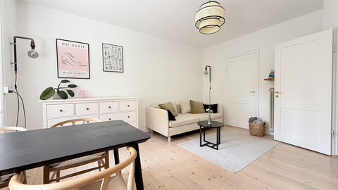 Østerbro - 2 People - 1 Br: Living Room