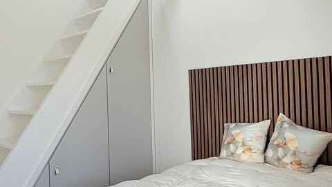 Townhouse - 3 Levels - 2 People - Nørrebro: Bedroom