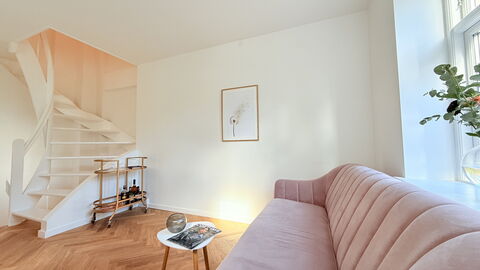Townhouse - 3 Levels - 2 People - Nørrebro: Living Room