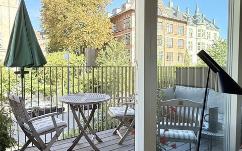 Frederiksberg Carlsberg City-2 Bedrooms: Balcony / Terrace / Patio