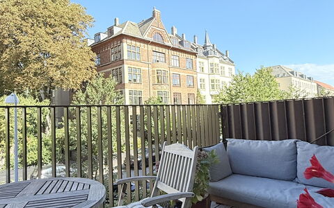 Frederiksberg Carlsberg City-2 Bedrooms: Balcony / Terrace / Patio