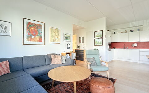 Frederiksberg Carlsberg City-2 Bedrooms: Dining Room, Kitchen, Living Room