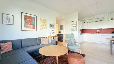Frederiksberg Carlsberg City-2 Bedrooms: Dining Room, Kitchen, Living Room
