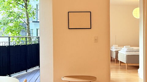 Nyhavn - 4 People - 1 Br - Super Location: Balcony / Terrace / Patio, Bedroom