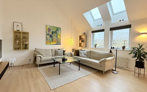 Frederiksberg - Parking - 1 Bedroom - 2 People: Living Room