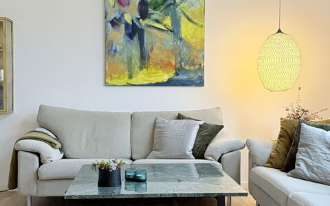 Frederiksberg - Parking - 1 Bedroom - 2 People: Living Room