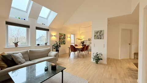 Frederiksberg - Parking - 1 Bedroom - 2 People: Dining Room, Living Room