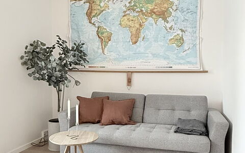 Amager Strand - Metro - 2 Br - 4 People: Living Room