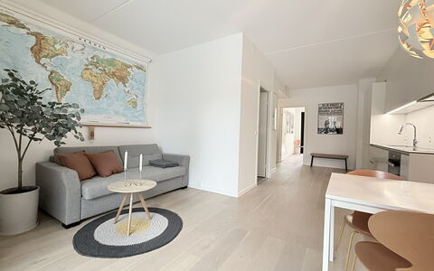 Amager Strand - Metro - 2 Br - 4 People: Living Room