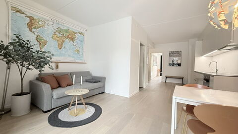 Amager Strand - Metro - 2 Br - 4 People: Living Room