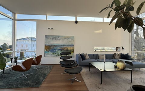 Hellerup - Luxury - 4 Br - 8 People - Beach: Living Room