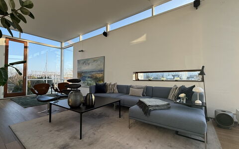 Hellerup - Luxury - 4 Br - 8 People - Beach: Living Room
