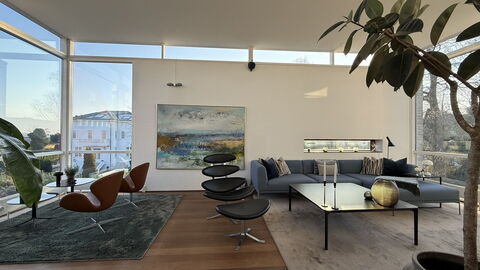 Hellerup - Luxury - 4 Br - 8 People - Beach: Living Room