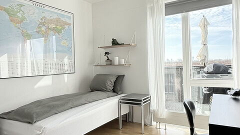 Close to Metro - 3 Br- 5 People: Bedroom