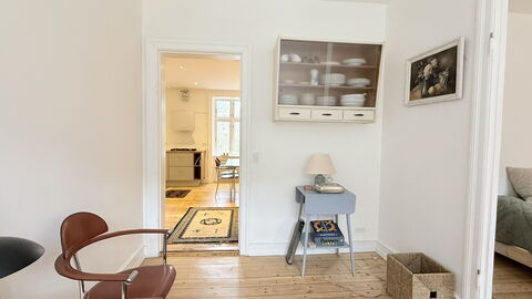 Nørrebro - 2 People - 1 Br - Close to Metro: Living Room